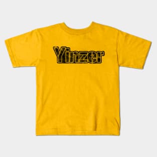 Yinzer Nation (black print) Kids T-Shirt